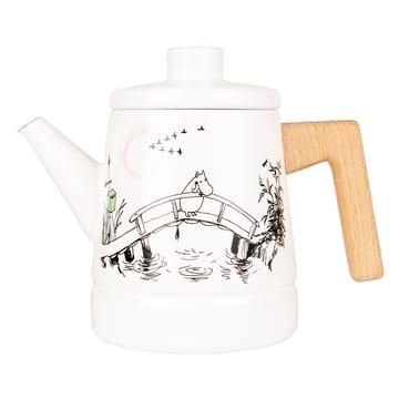 Missing You kaffekande emalje 1,6 L - Hvid - Muurla