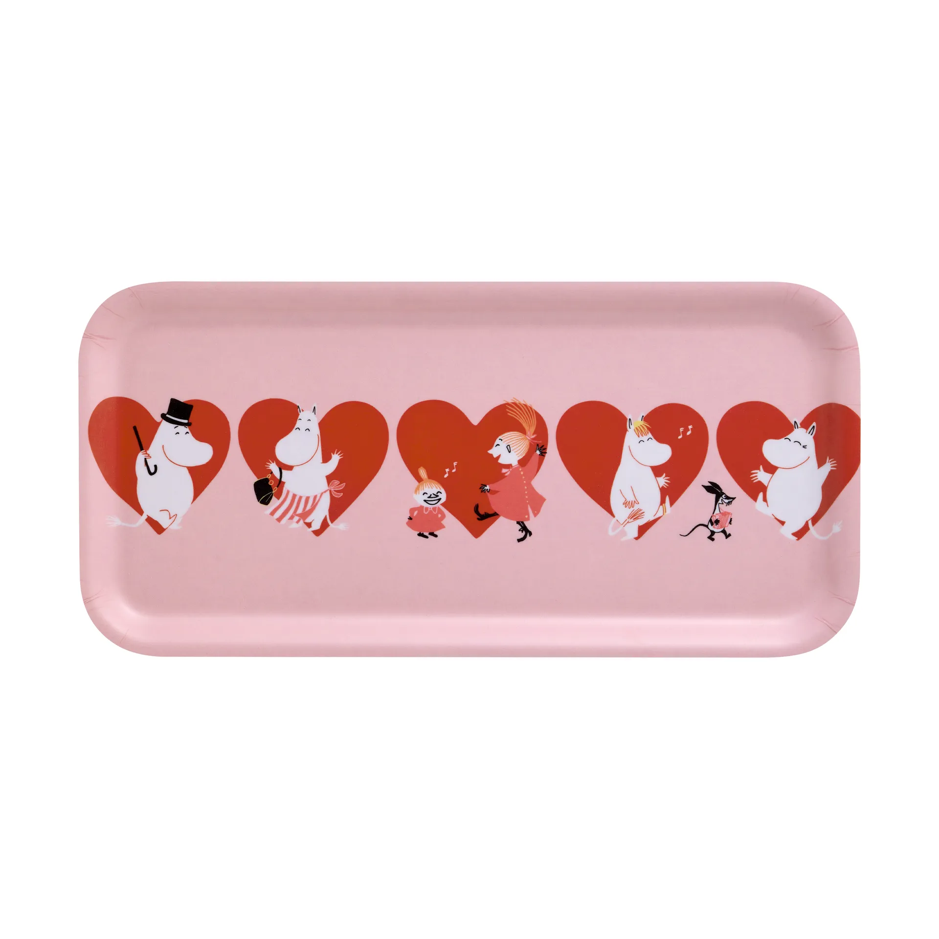 Moomin bakke 13x27 cm, Heart Muurla