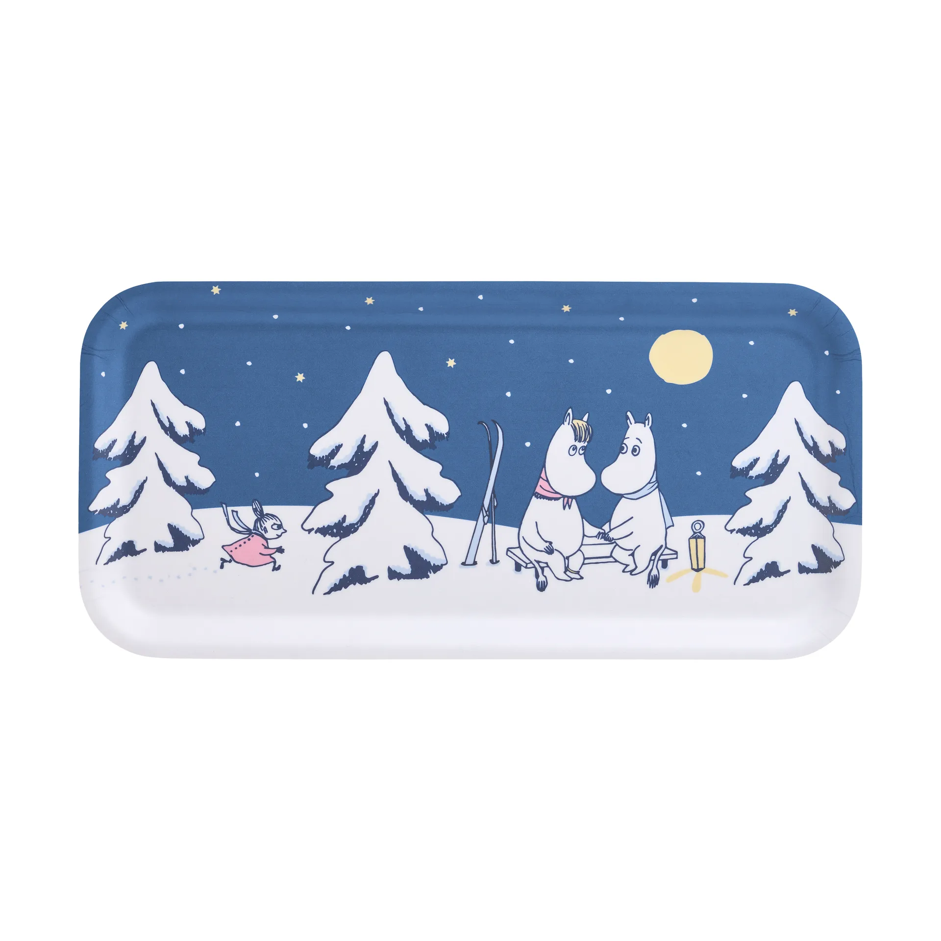 Moomin bakke 13x27 cm, Starry night Muurla
