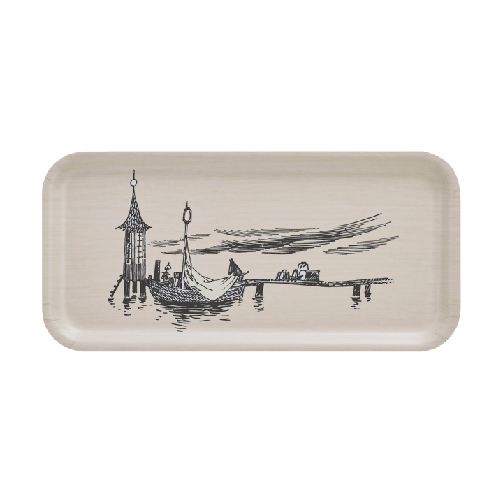 Moomin bakke 13x27 cm - The pier - Muurla