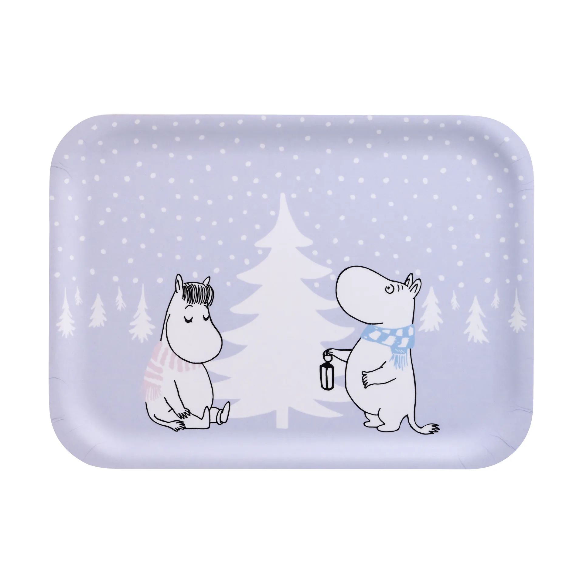 Moomin bakke 20x27 cm, Snowfall Muurla