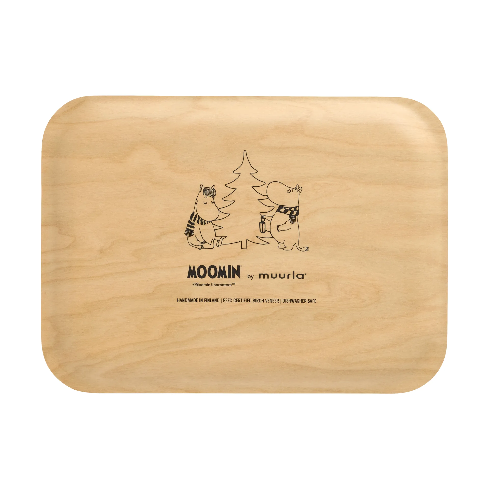 Moomin bakke 20x27 cm, Snowfall Muurla