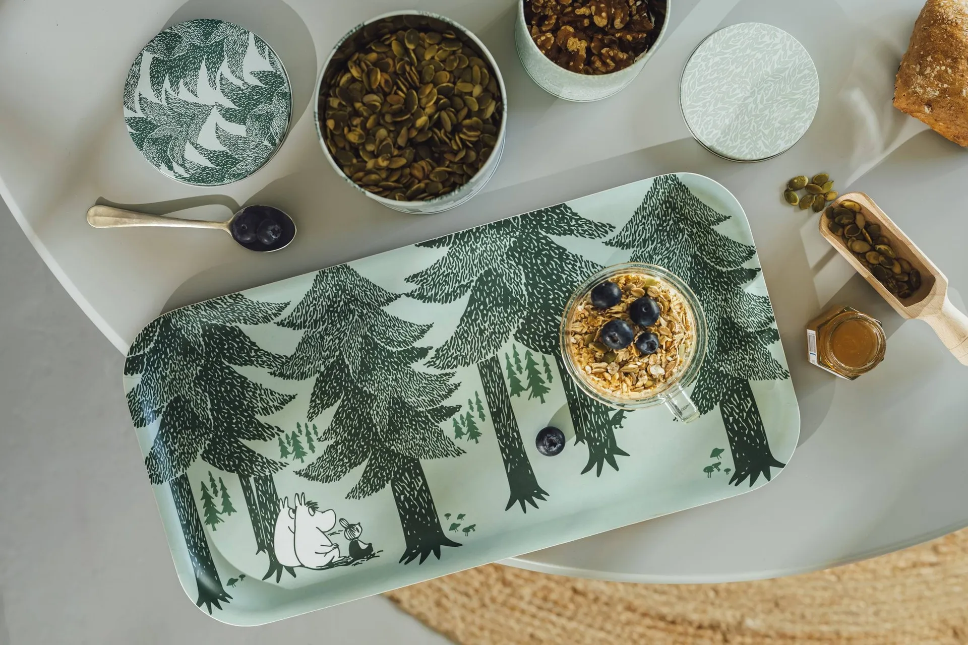 Moomin bakke 22x43 cm, Forest Muurla