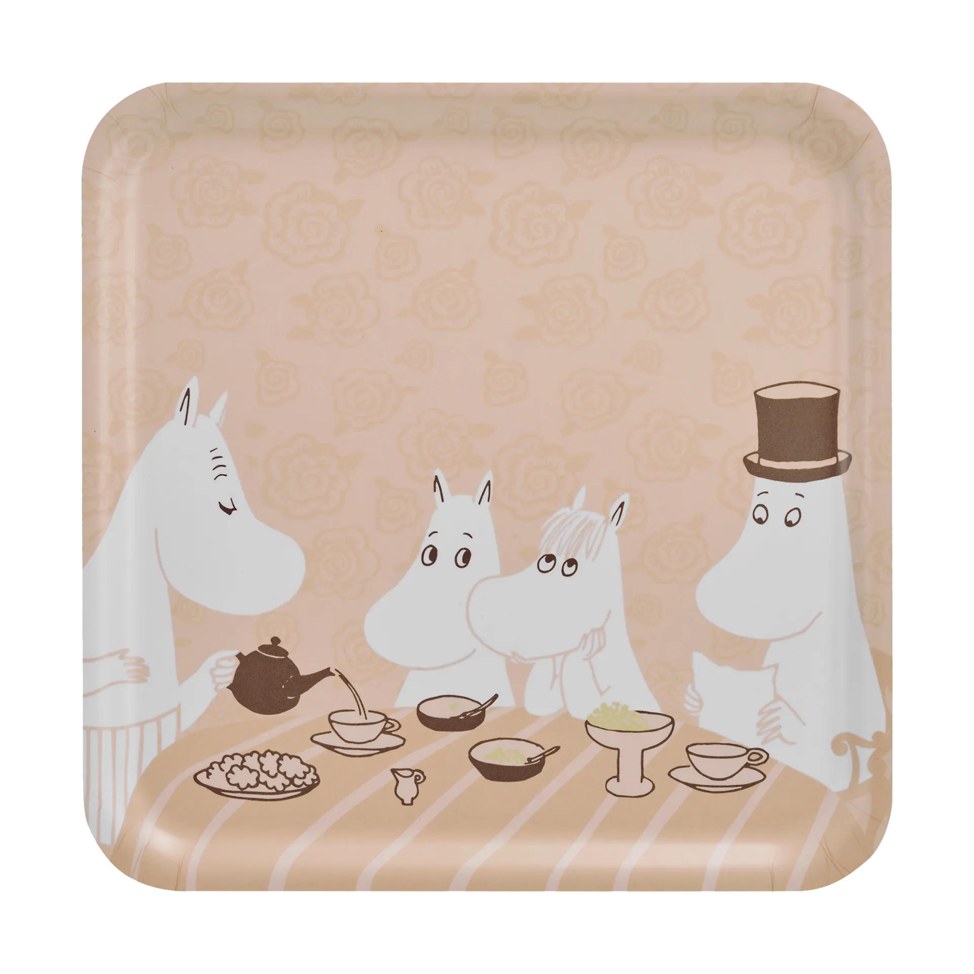 Moomin bakke 33x33 cm, Coffee time Muurla