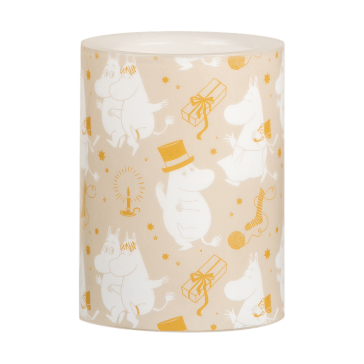 Moomin bloklys LED 10 cm, Sparkling stars Muurla