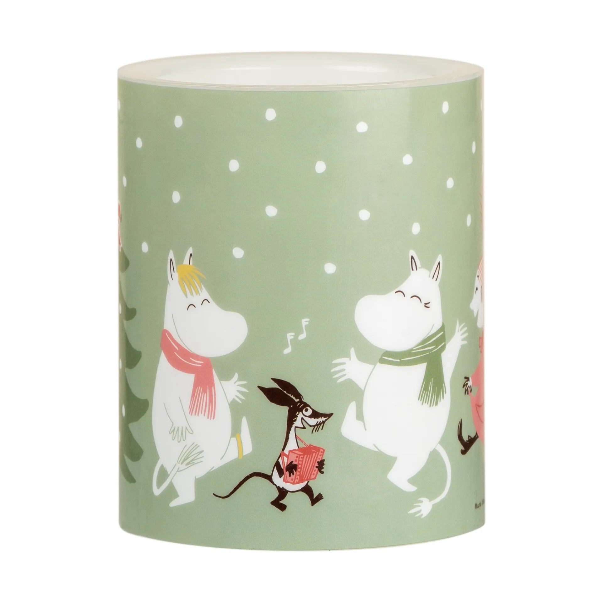 Moomin bloklys LED 12,5 cm, Festive spirits Muurla