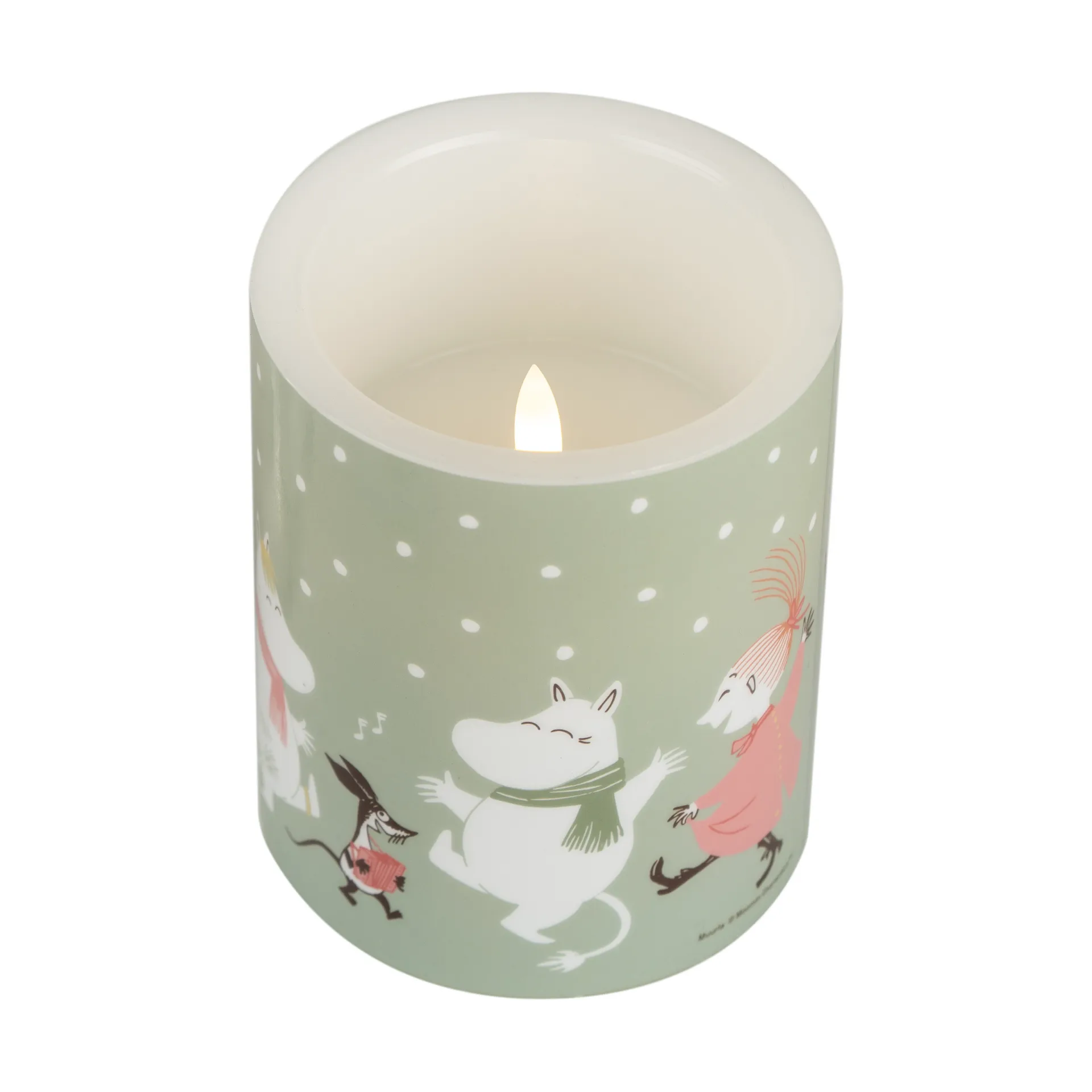 Moomin bloklys LED 12,5 cm, Festive spirits Muurla