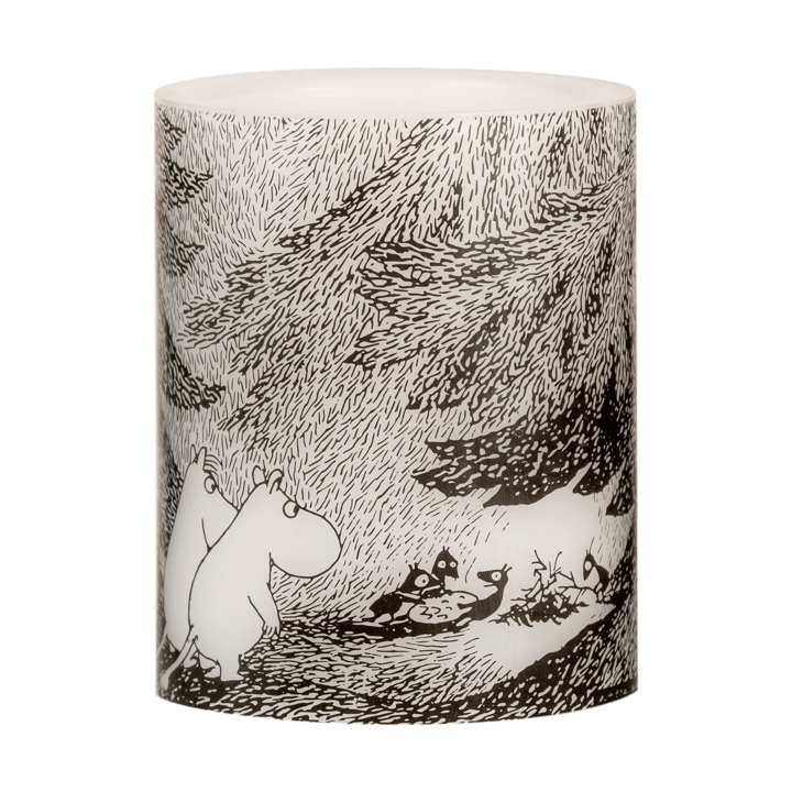 Moomin bloklys LED 12,5 cm, Under the trees Muurla