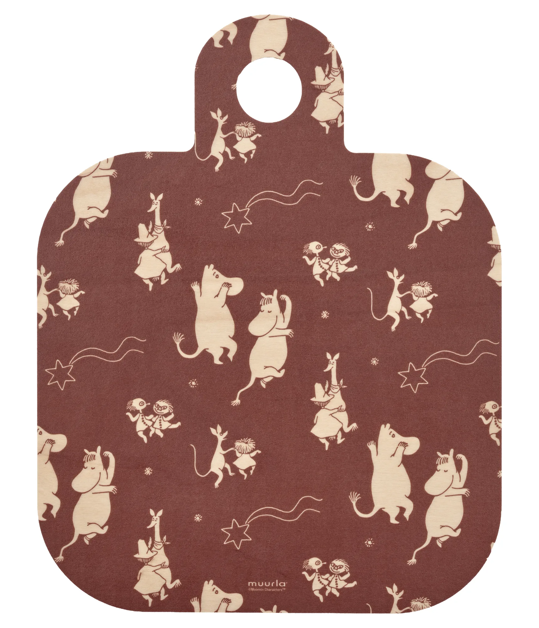 Moomin  Chop & Serve skærebræt 25x32 cm, Comet Muurla