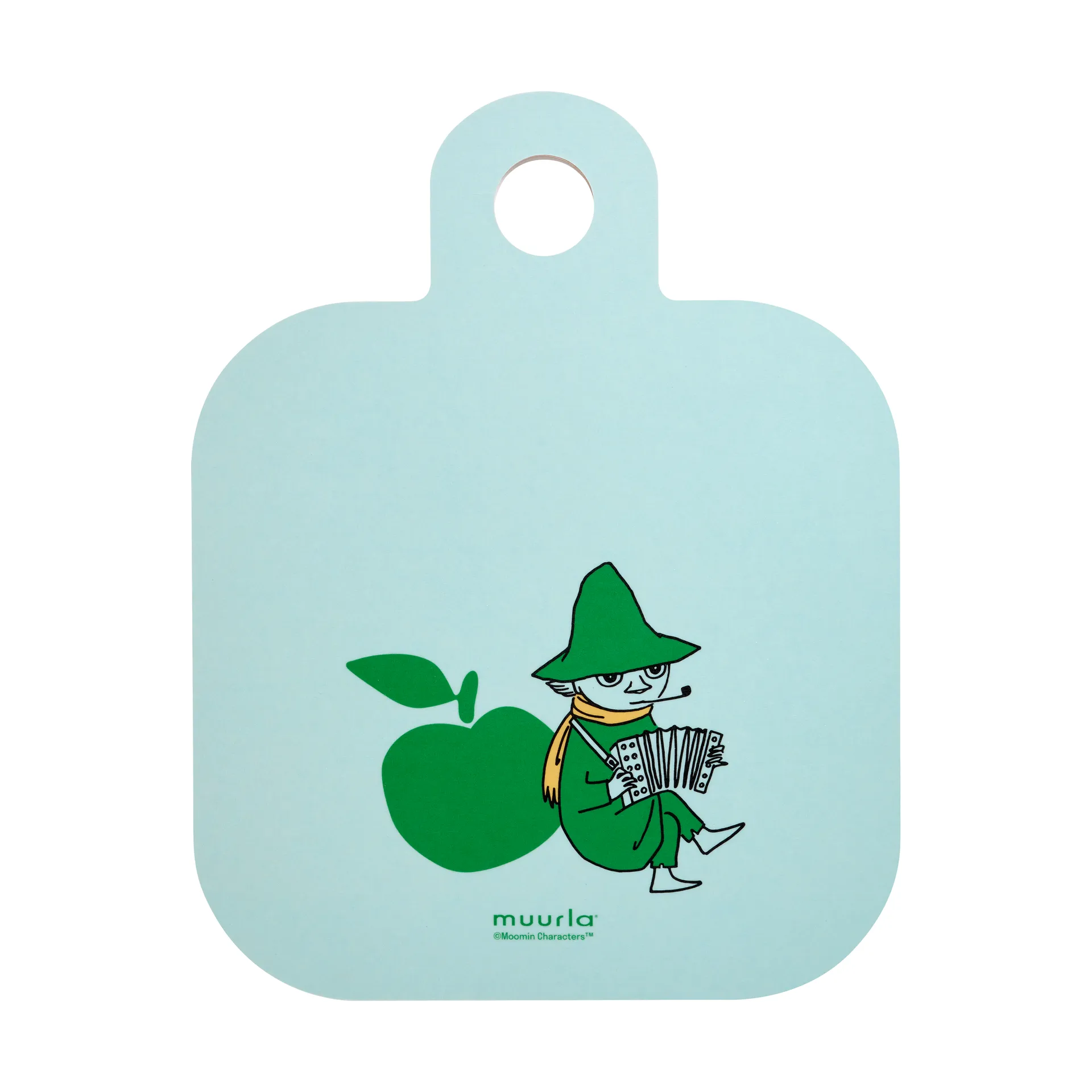 Moomin  Chop & Serve skærebræt 25x32 cm, Joyfull Apples Muurla
