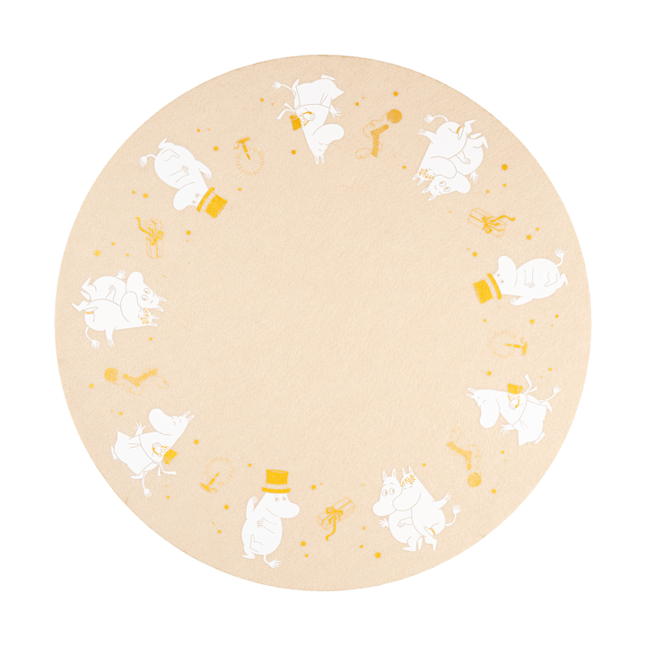 Moomin dækkeserviet Ø38 cm, Sparkling stars Muurla