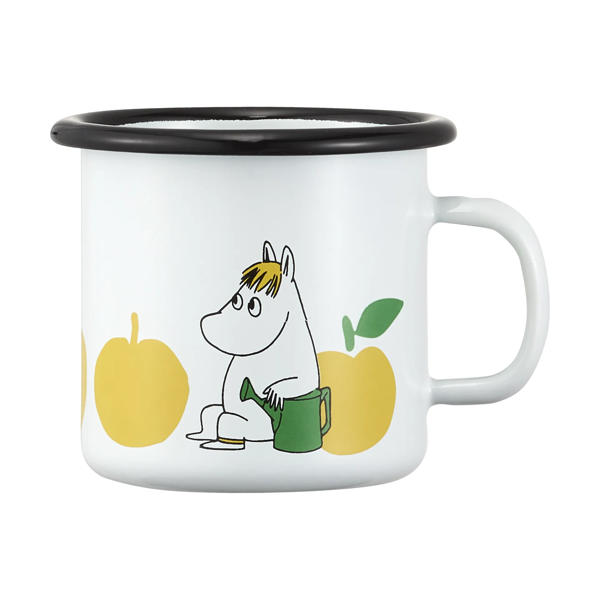 Moomin  emaljekrus 25 cl, Joyfull Apples Muurla