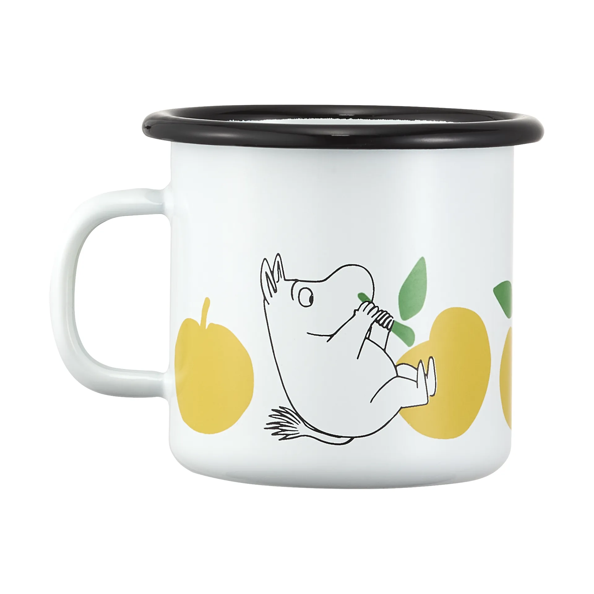 Moomin  emaljekrus 25 cl, Joyfull Apples Muurla