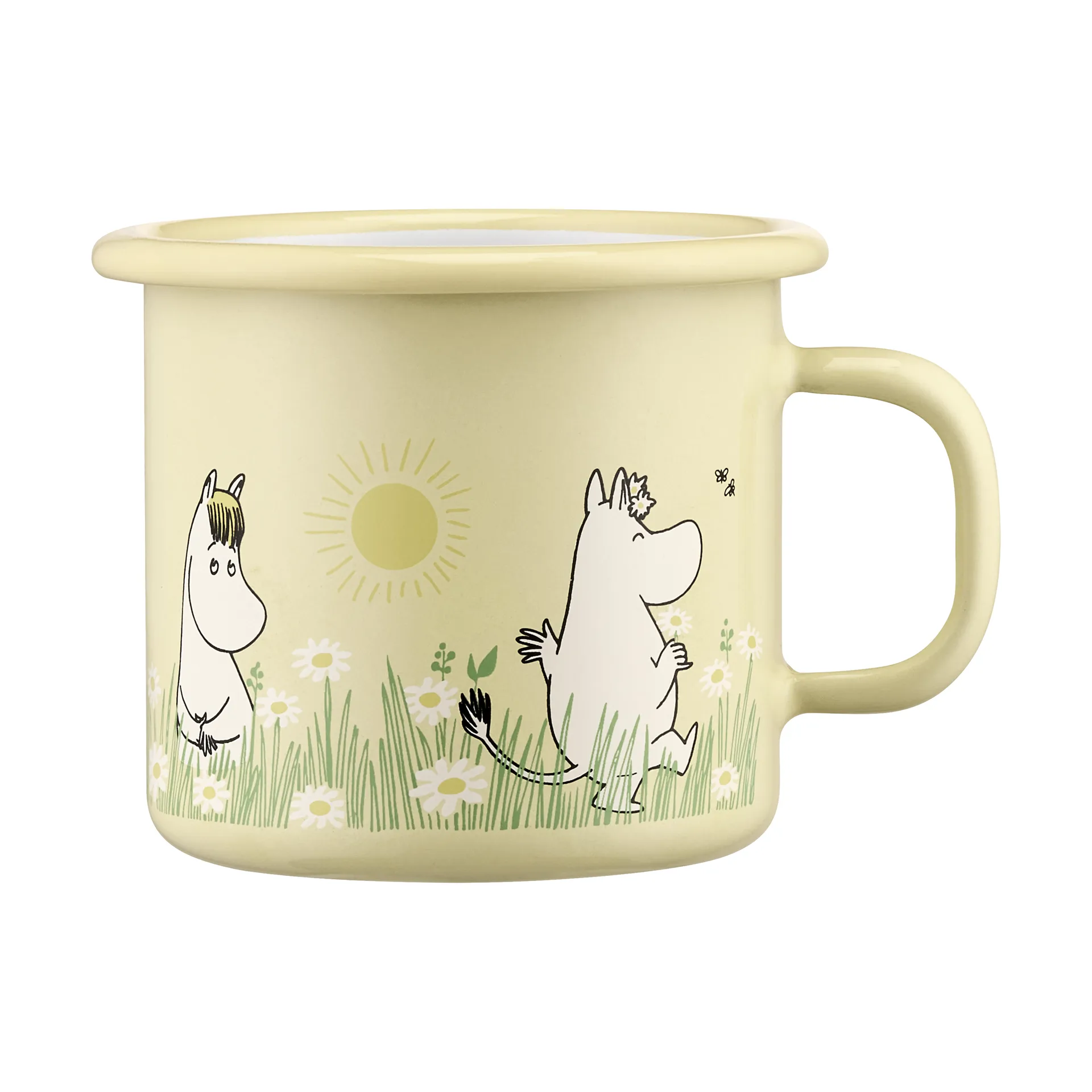 Moomin  emaljekrus 25 cl, Meadow Muurla