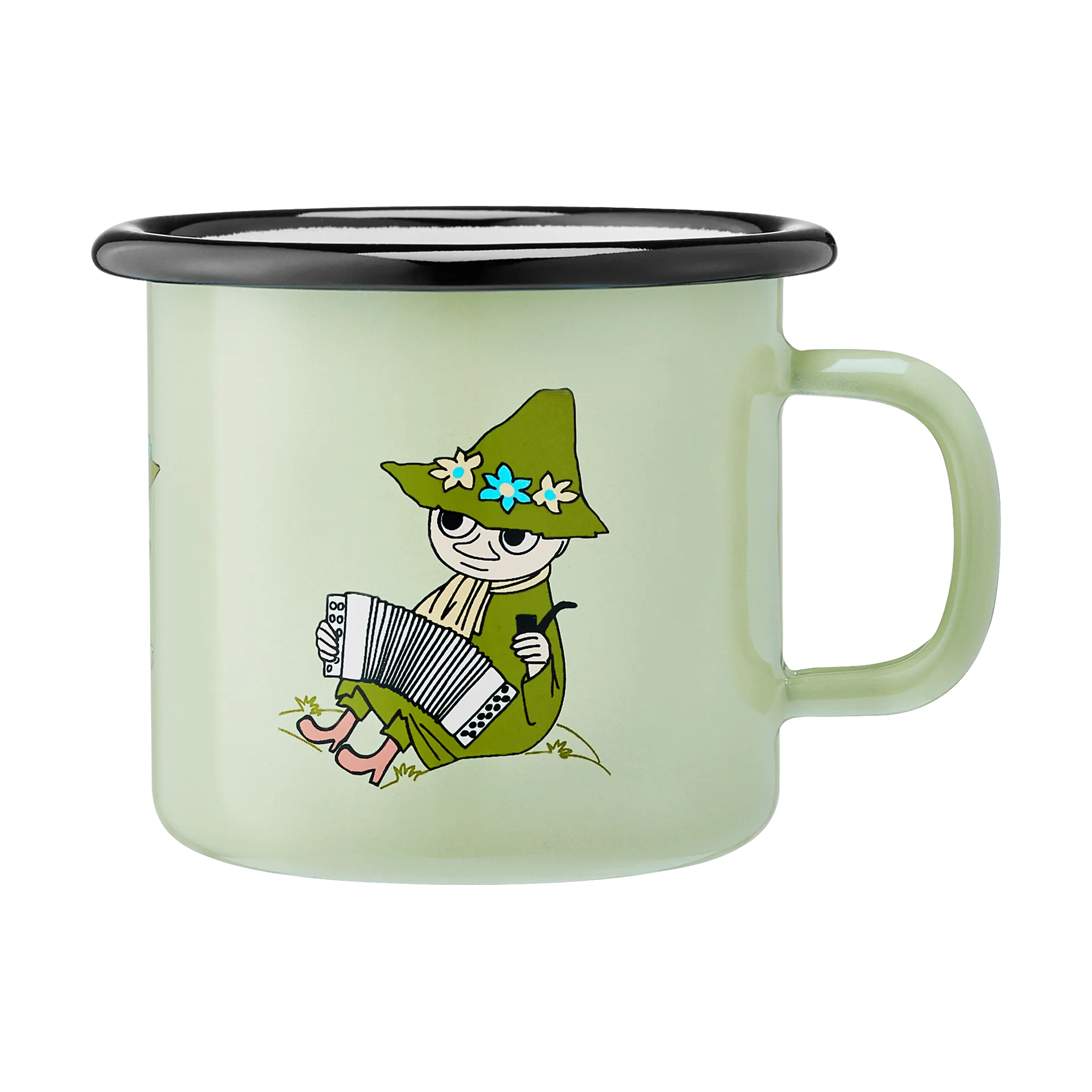 Moomin emaljekrus 2,5 dl, Snufkin Muurla