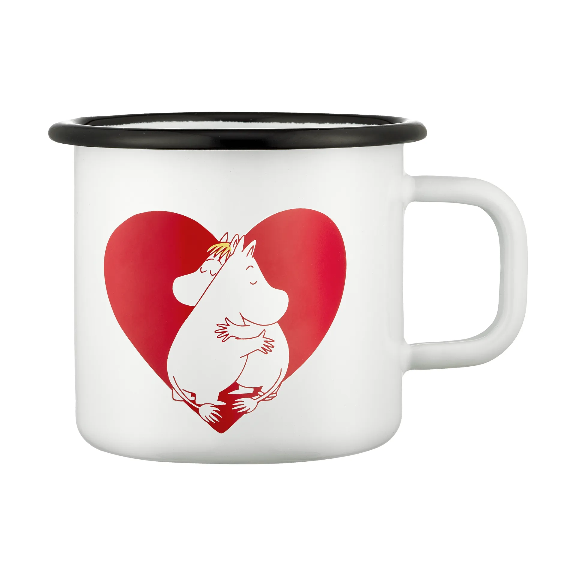 Moomin  emaljekrus 37 cl, Heart Muurla