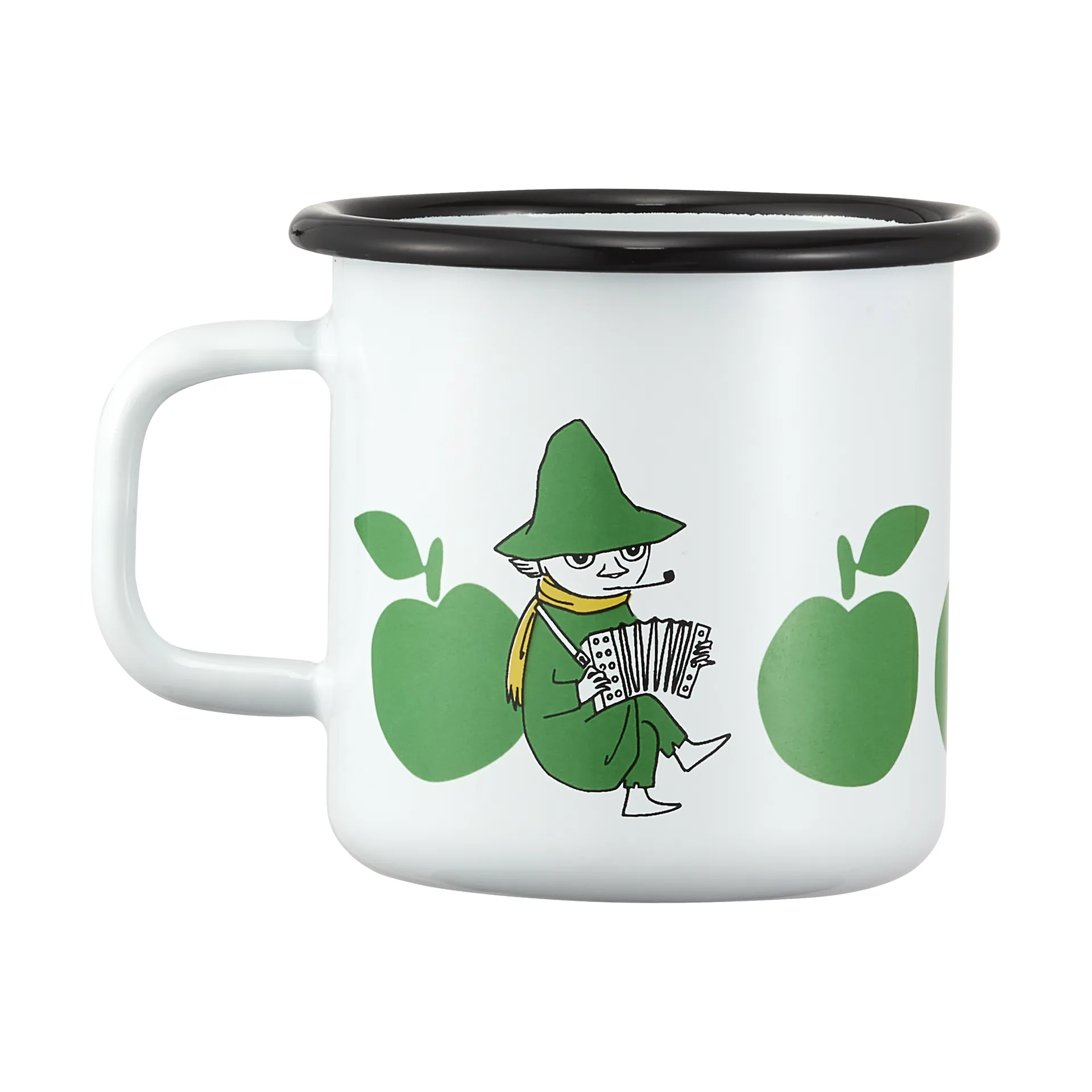 Moomin  emaljekrus 37 cl, Joyfull Apples Muurla