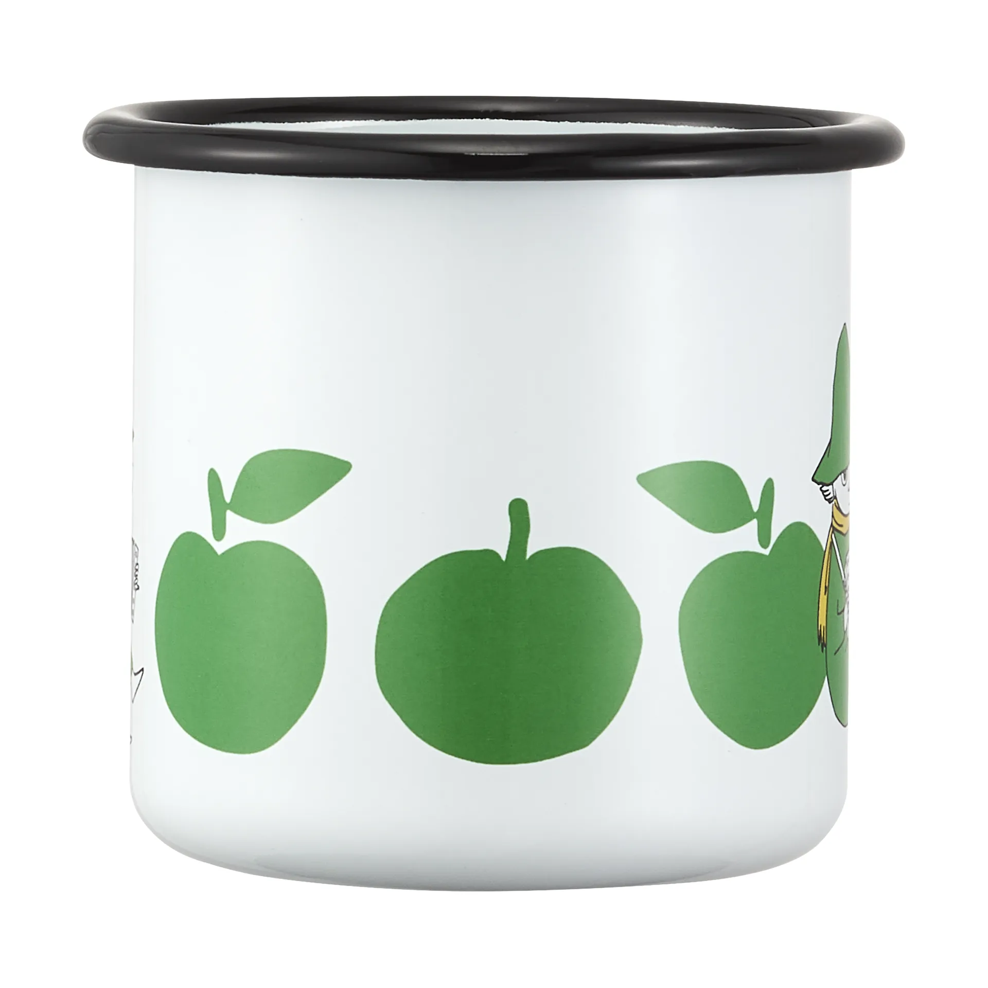 Moomin  emaljekrus 37 cl, Joyfull Apples Muurla