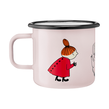 Moomin emaljekrus 37 cl - Little My - Muurla