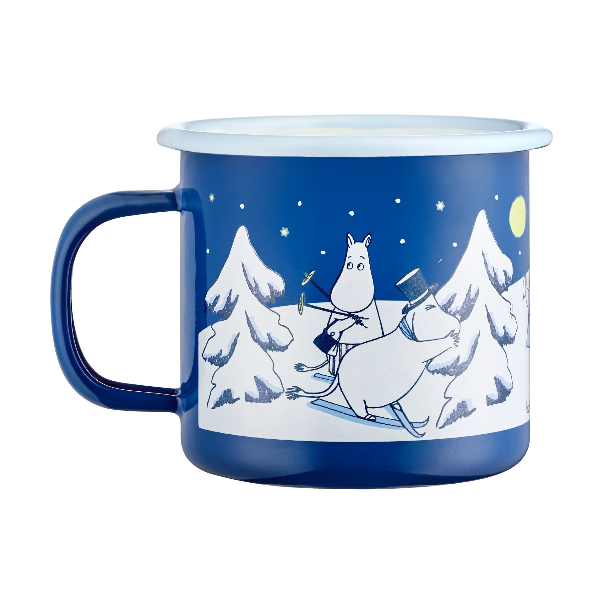 Moomin emaljekrus 37 cl, Starry night Muurla