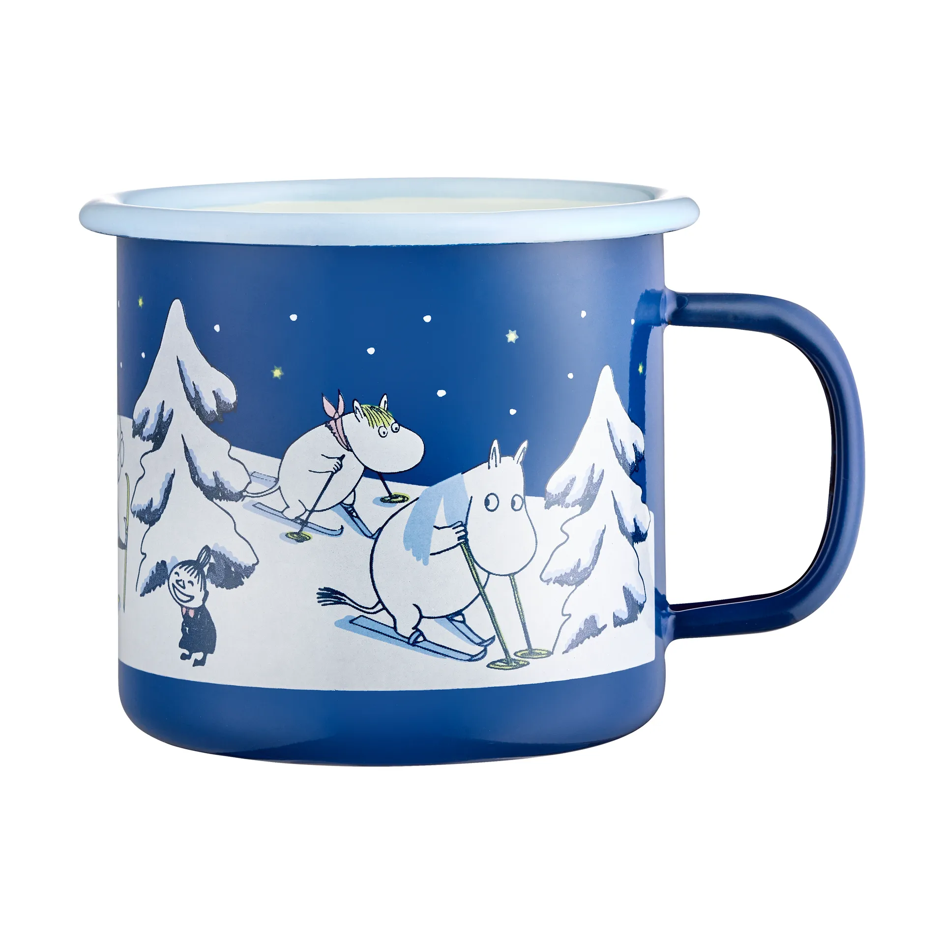 Moomin emaljekrus 37 cl, Starry night Muurla