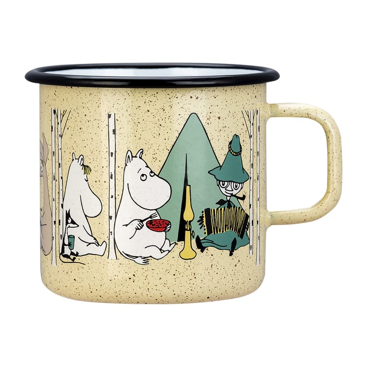 Moomin emaljekrus 80 cl, Campers Muurla