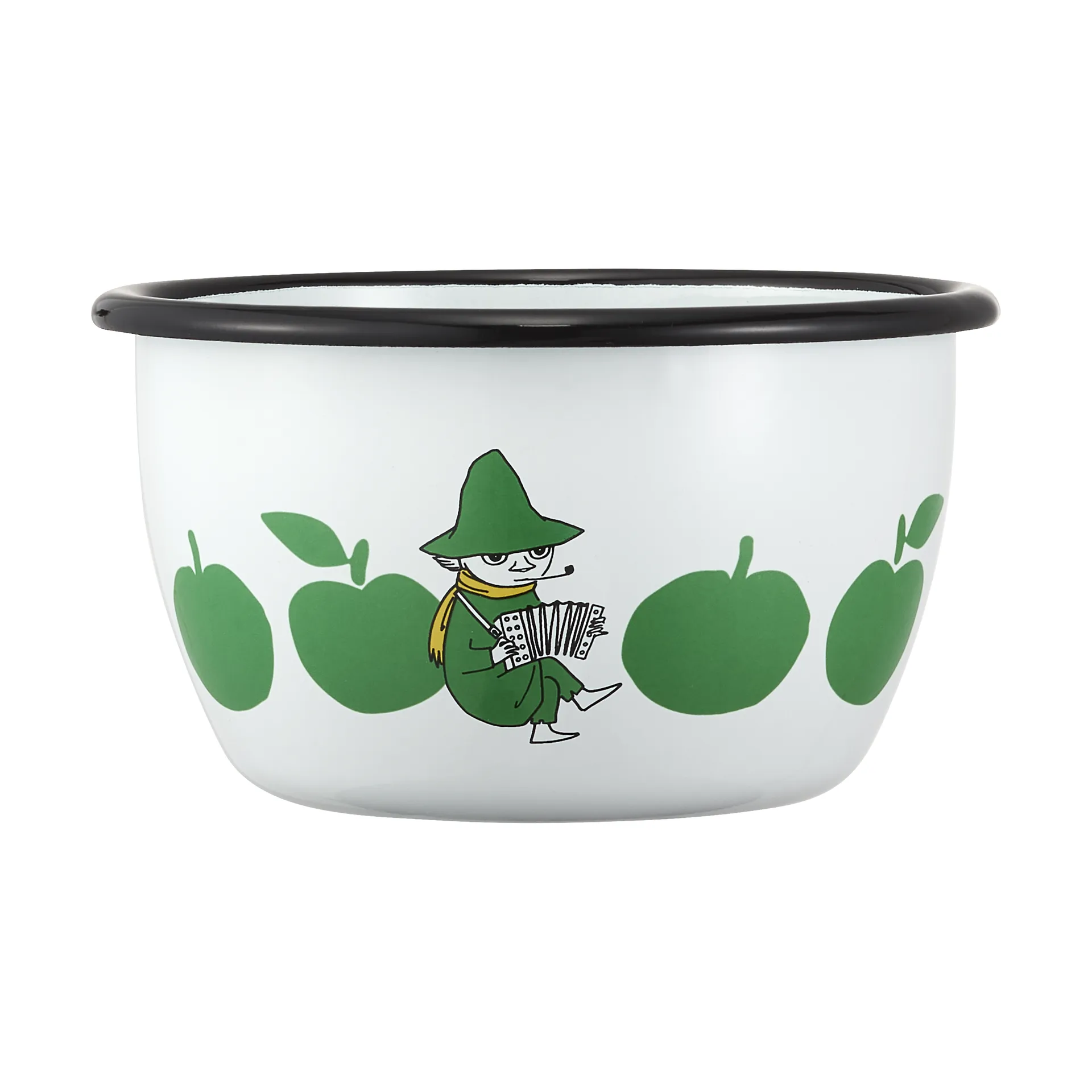 Moomin emaljeskål 60 cl, Joyfull Apples Muurla