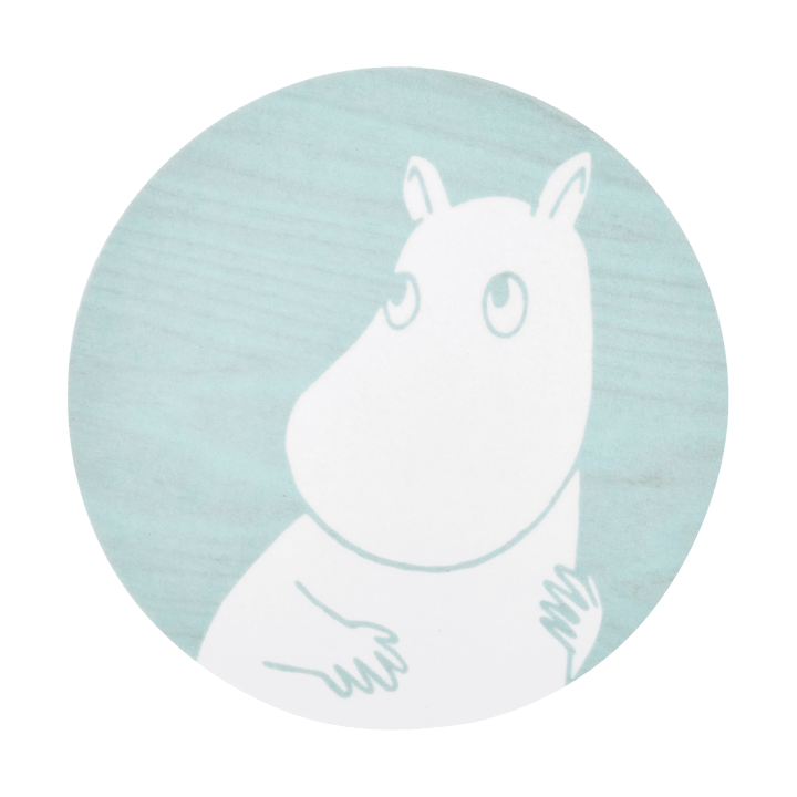 Moomin glasbrikker Ø10 cm, Momintroll Muurla