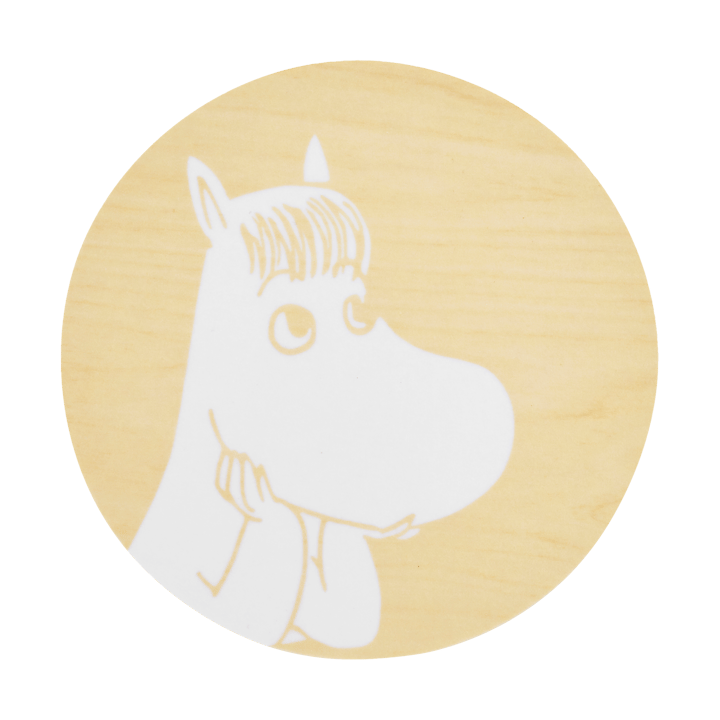 Moomin glasbrikker Ø10 cm - Snorkmaiden - Muurla