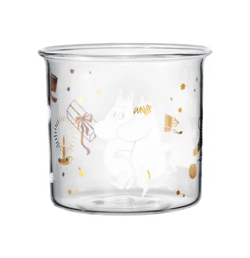 Moomin glaskrus 35 cl - Sparkling stars - Muurla