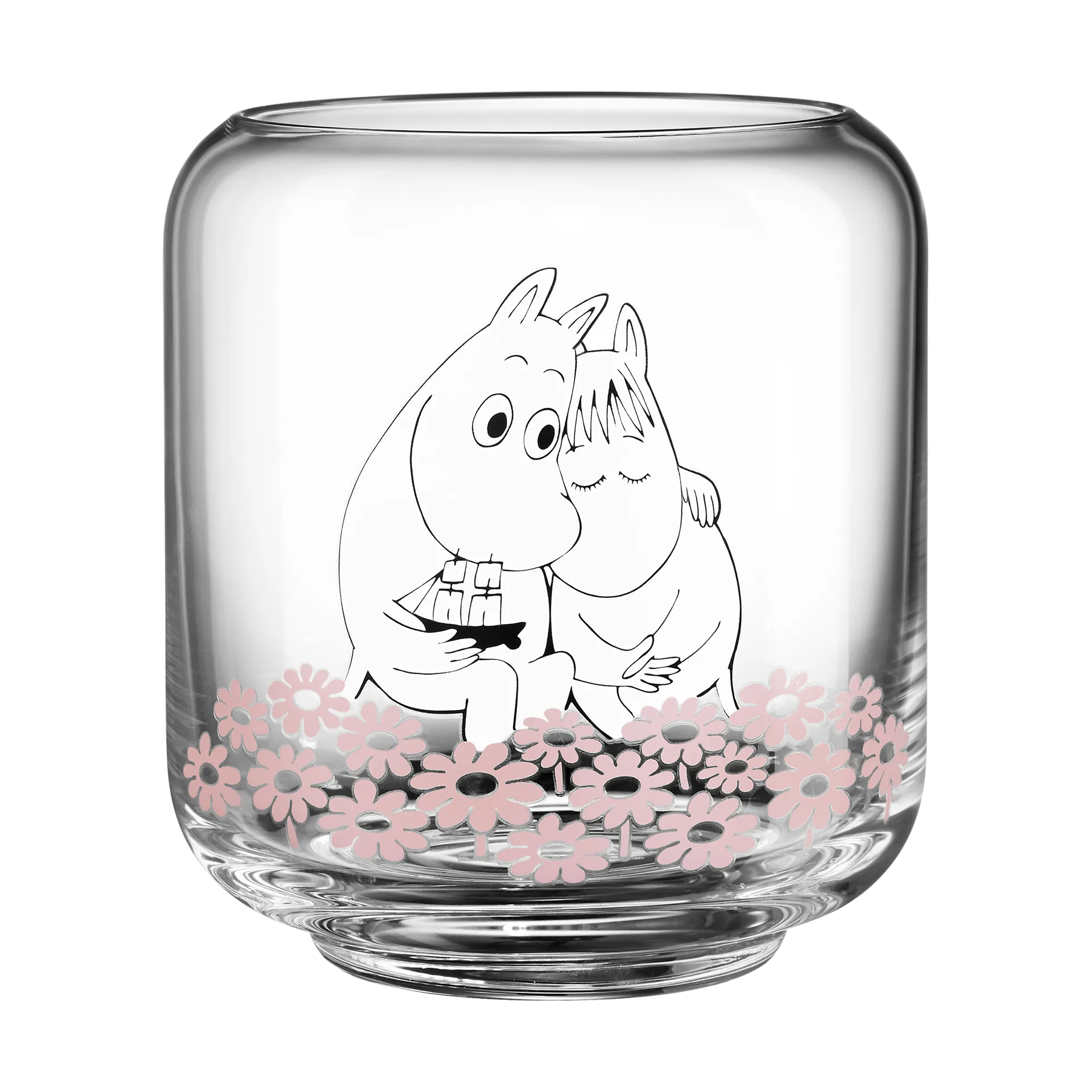 Moomin lysestage/vase 10 cm, Together Muurla