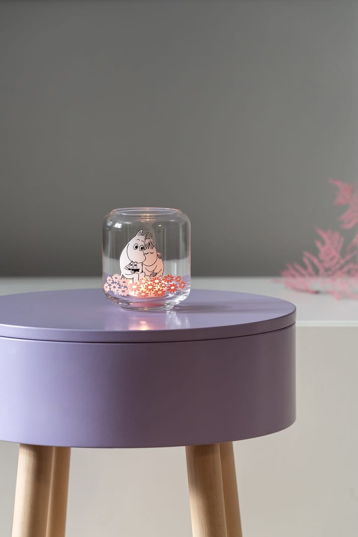 Moomin lysestage/vase 10 cm, Together Muurla