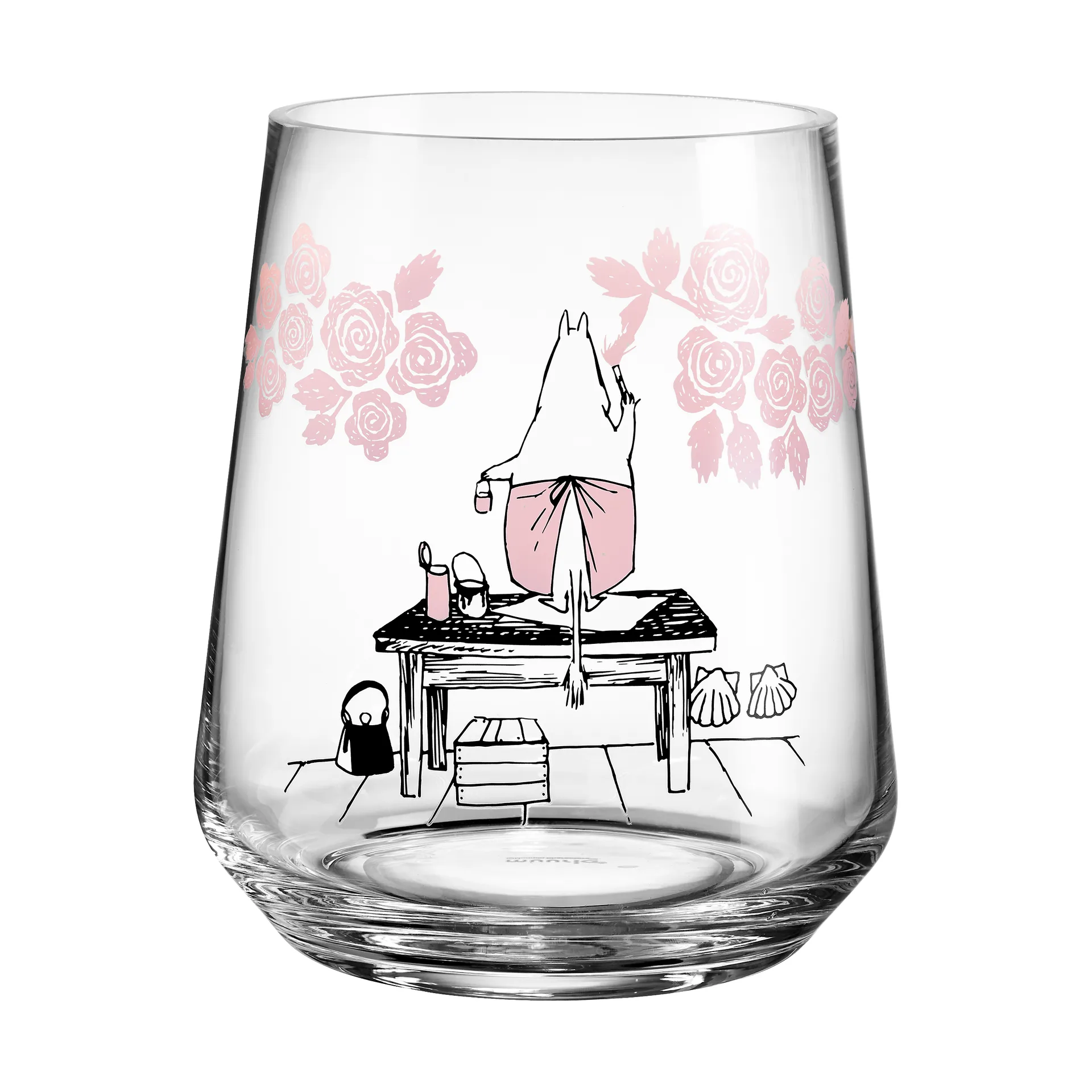 Moomin originals lysestage/vase 17,5 cm, Roses Muurla