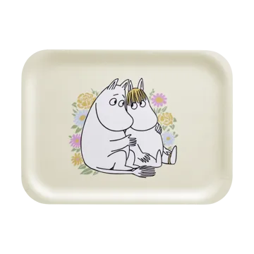 Mumi bakke 20x27 cm - Flowers - Muurla