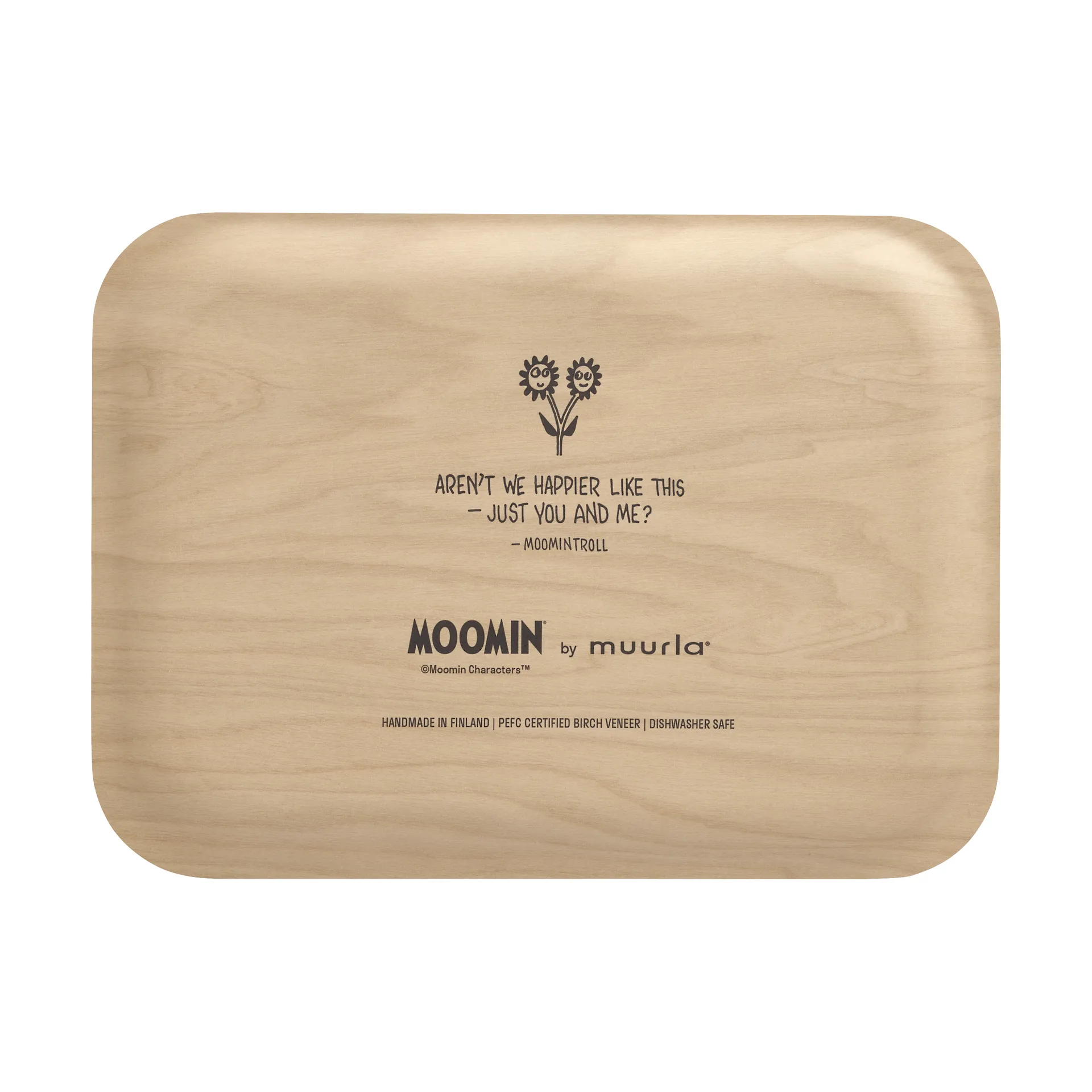 Mumi bakke 20x27 cm, Flowers Muurla