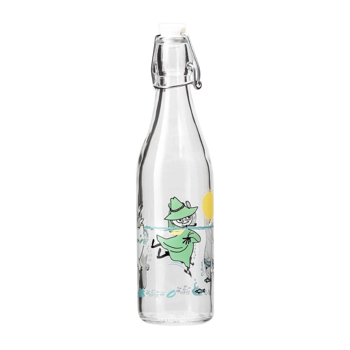 Mumi glasflaske 0,5 l, Fun in the water Muurla