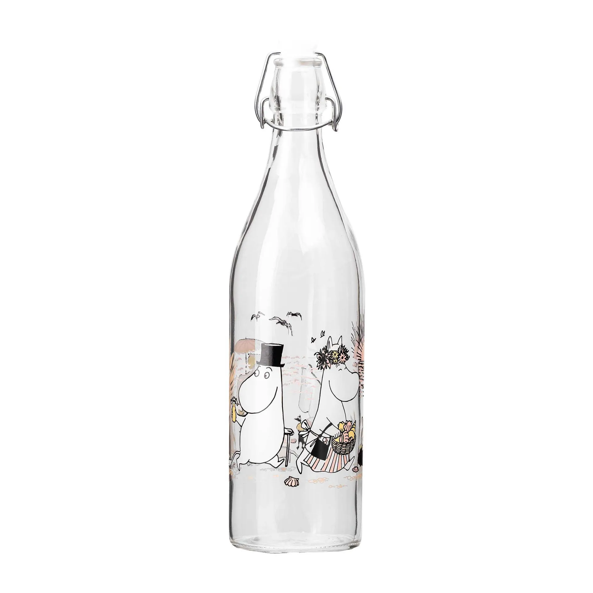 Mumi glasflaske 1 L, The Beach Muurla