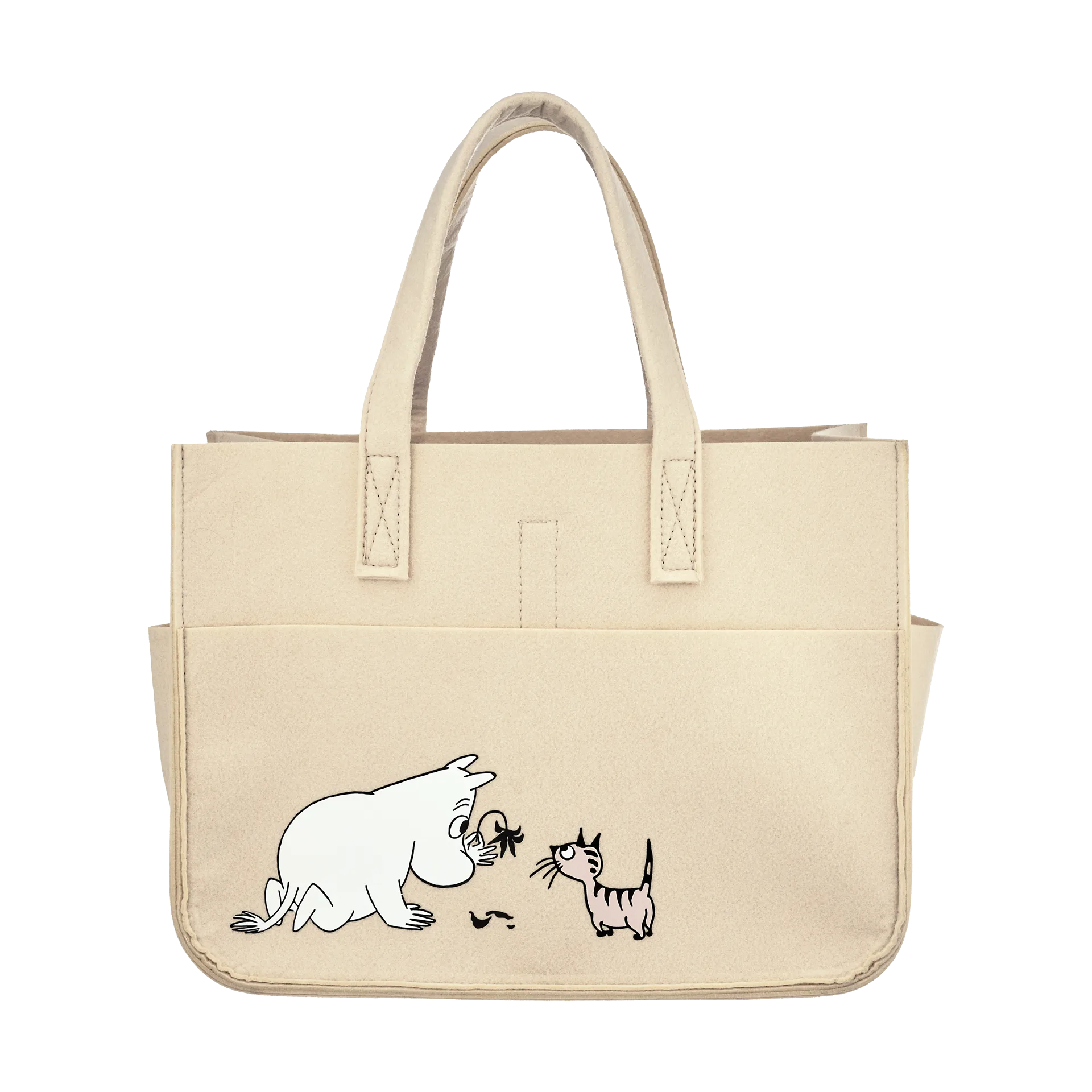 Mumi pets opbevaringskurv 25x40 cm, Beige Muurla