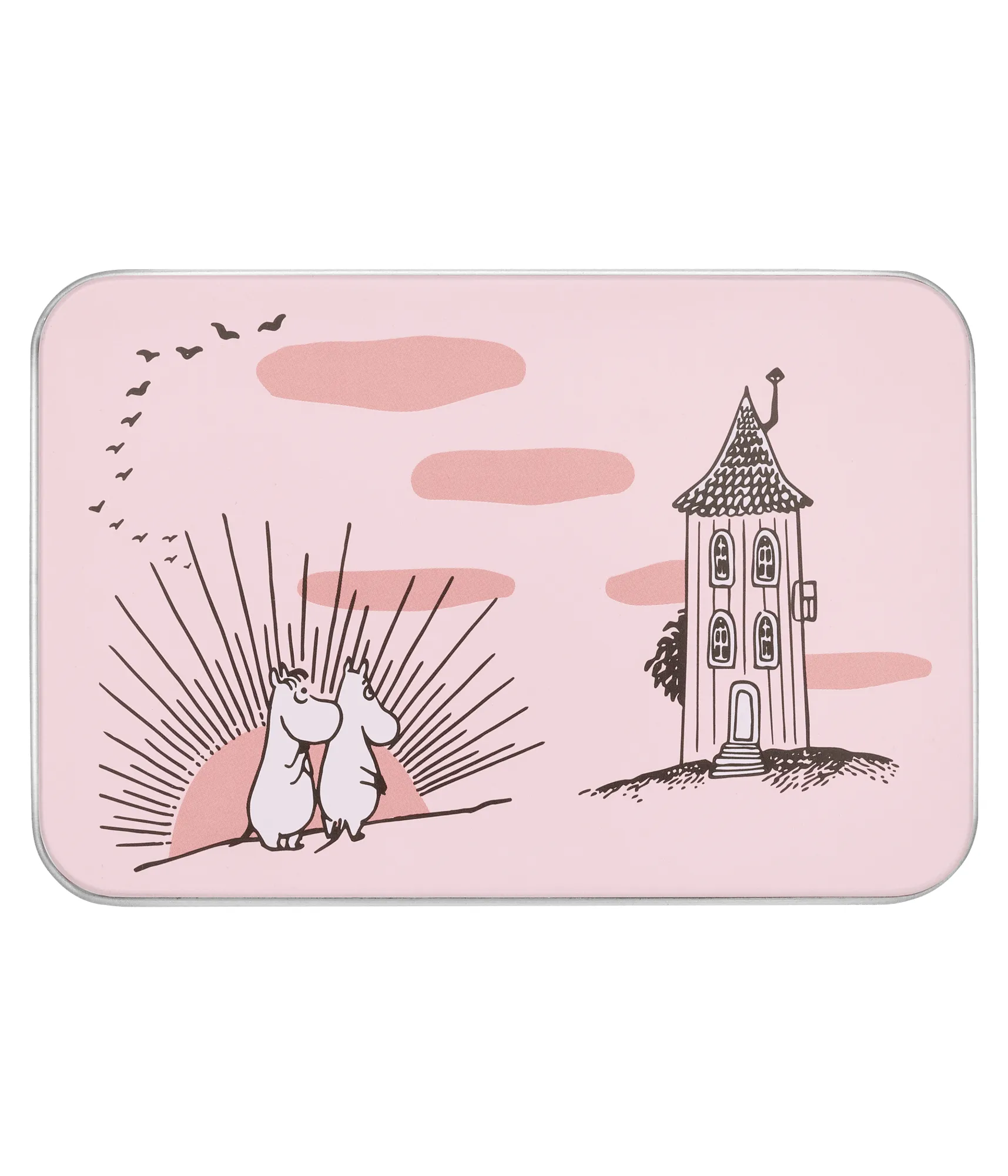 Mumin Friendship blikdåse, Friendship, 12x8x9 cm Muurla