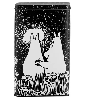 Mumin Friendship kaffedåse i blik - Friendship, 12x8x20 cm - Muurla