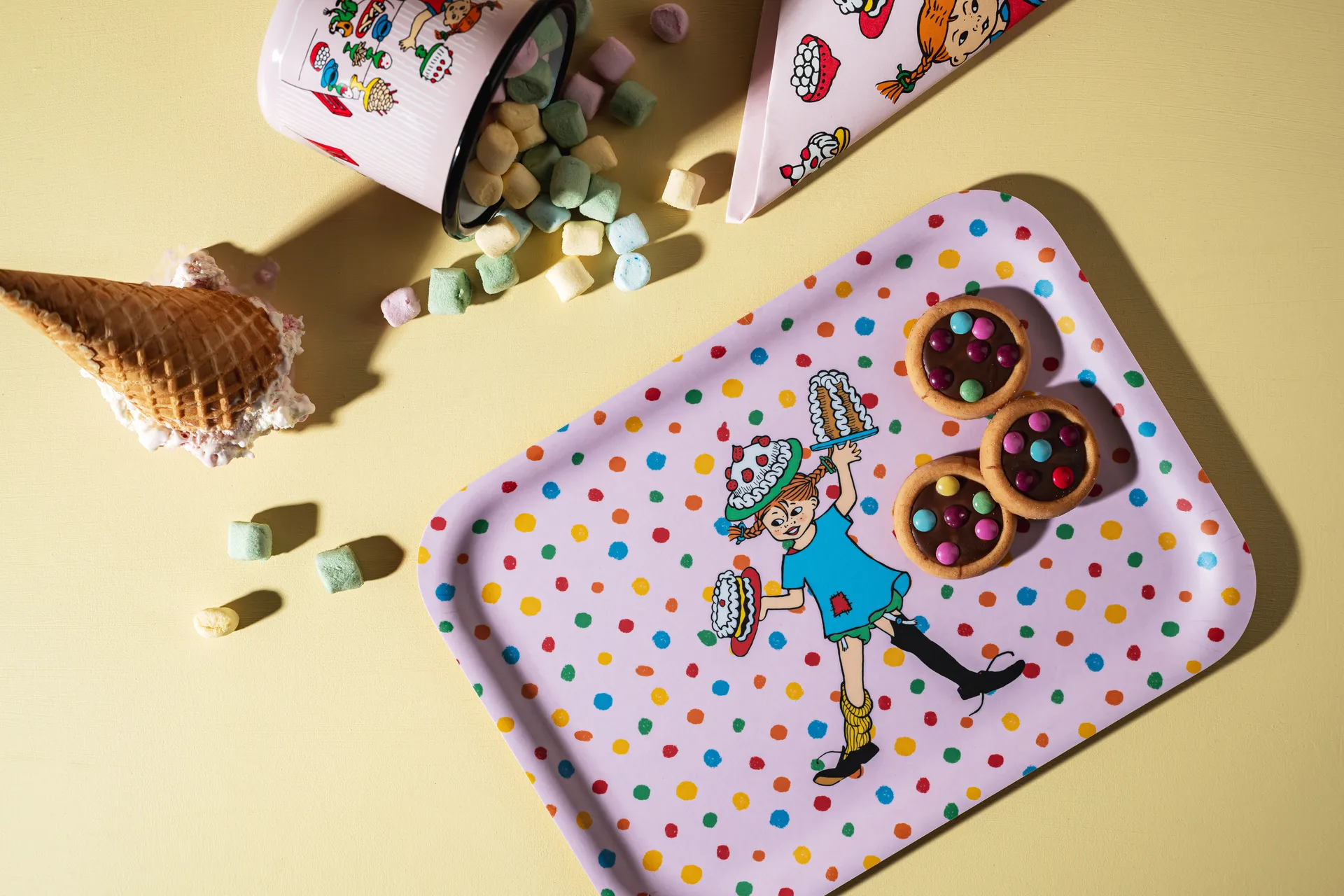 Pippi bakke 20x27 cm, Fødselsdag Muurla