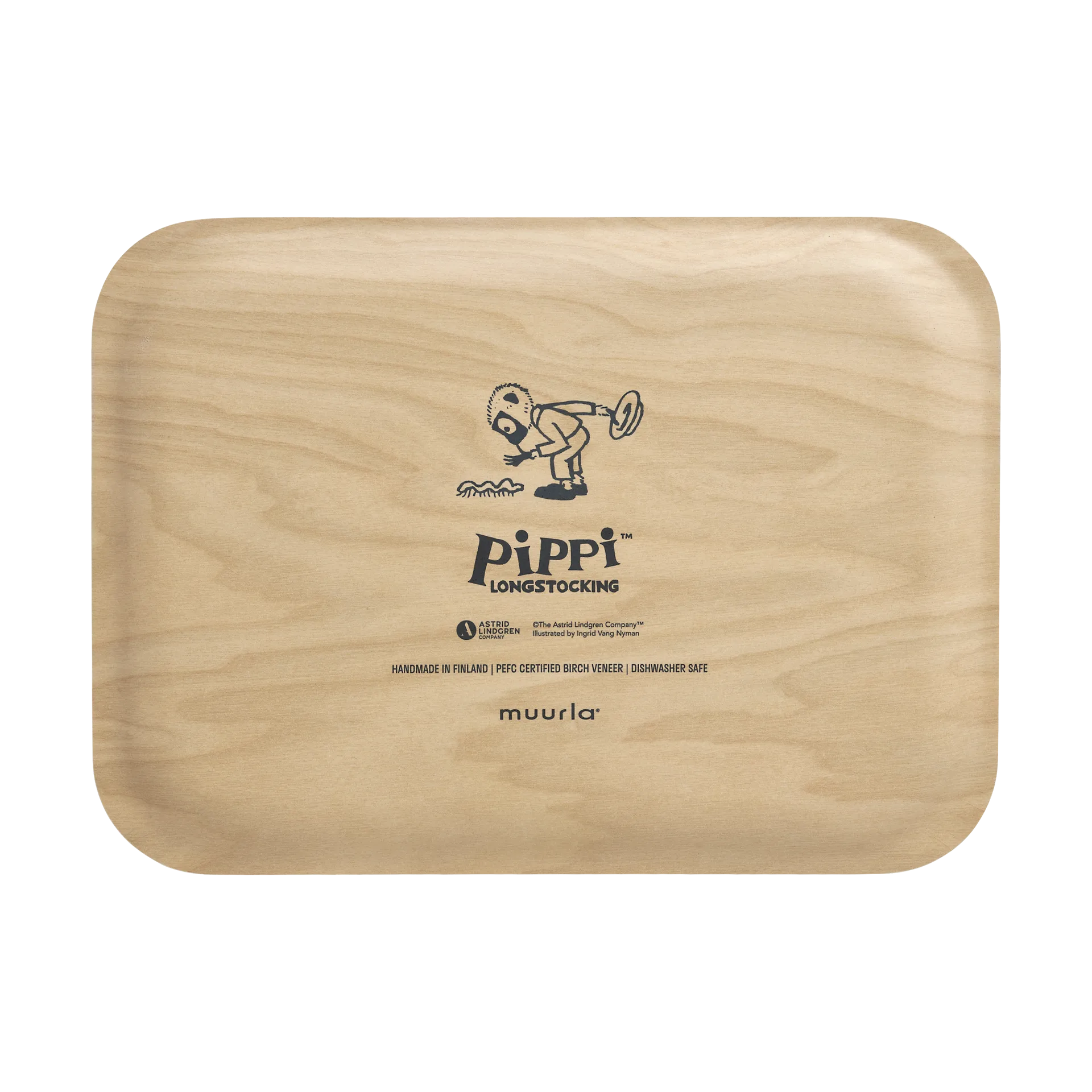 Pippi bakke 20x27 cm, The Strongest Girl Muurla