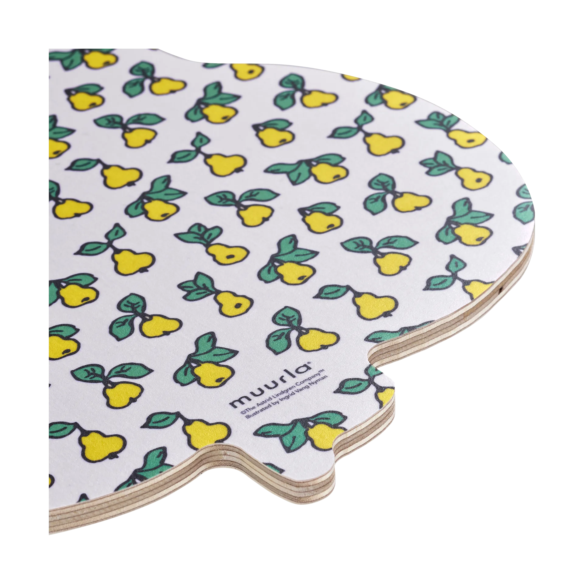 Pippi Chop & Serve skærebræt 21x30 cm, Fruits Muurla