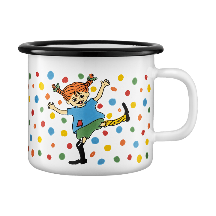 Pippi emaljekrus 2,5 dl - Hoppsansa - Muurla