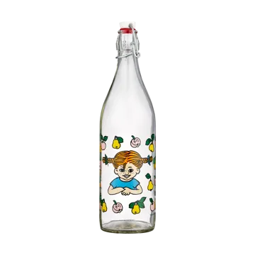 Pippi glasflaske 1 L - Fruits - Muurla
