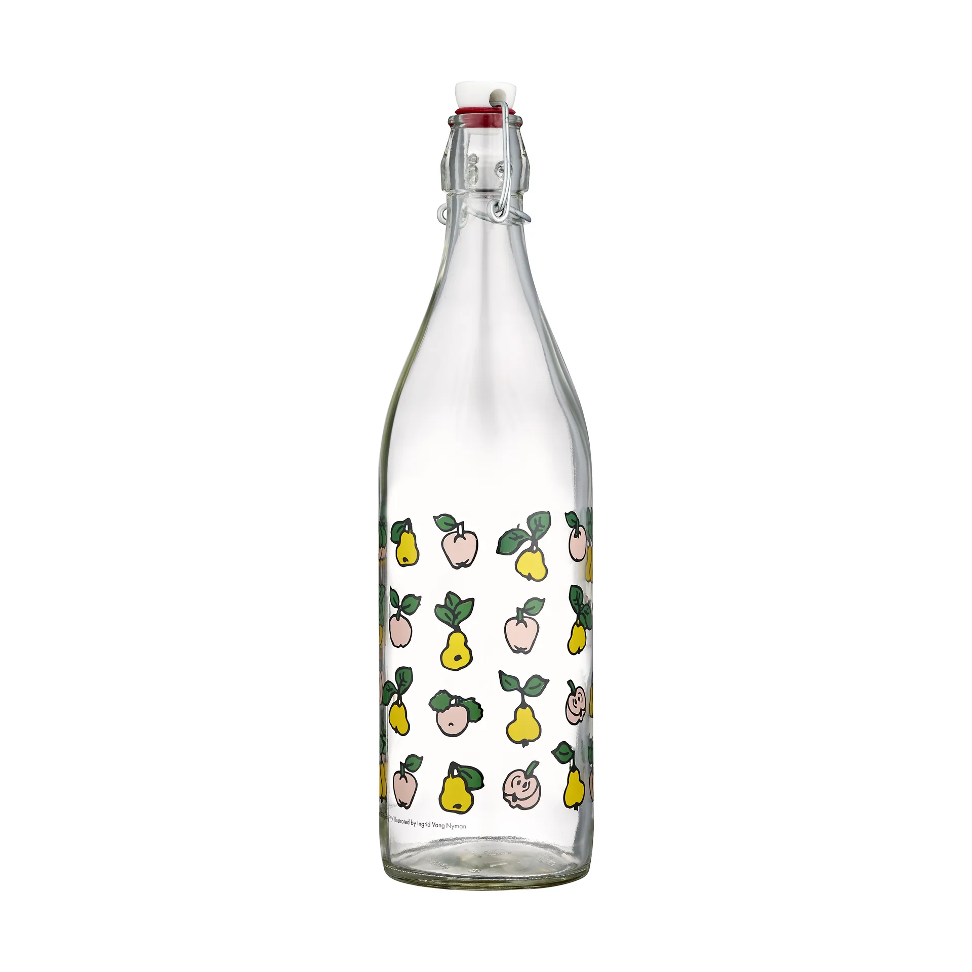 Pippi glasflaske 1 L, Fruits Muurla