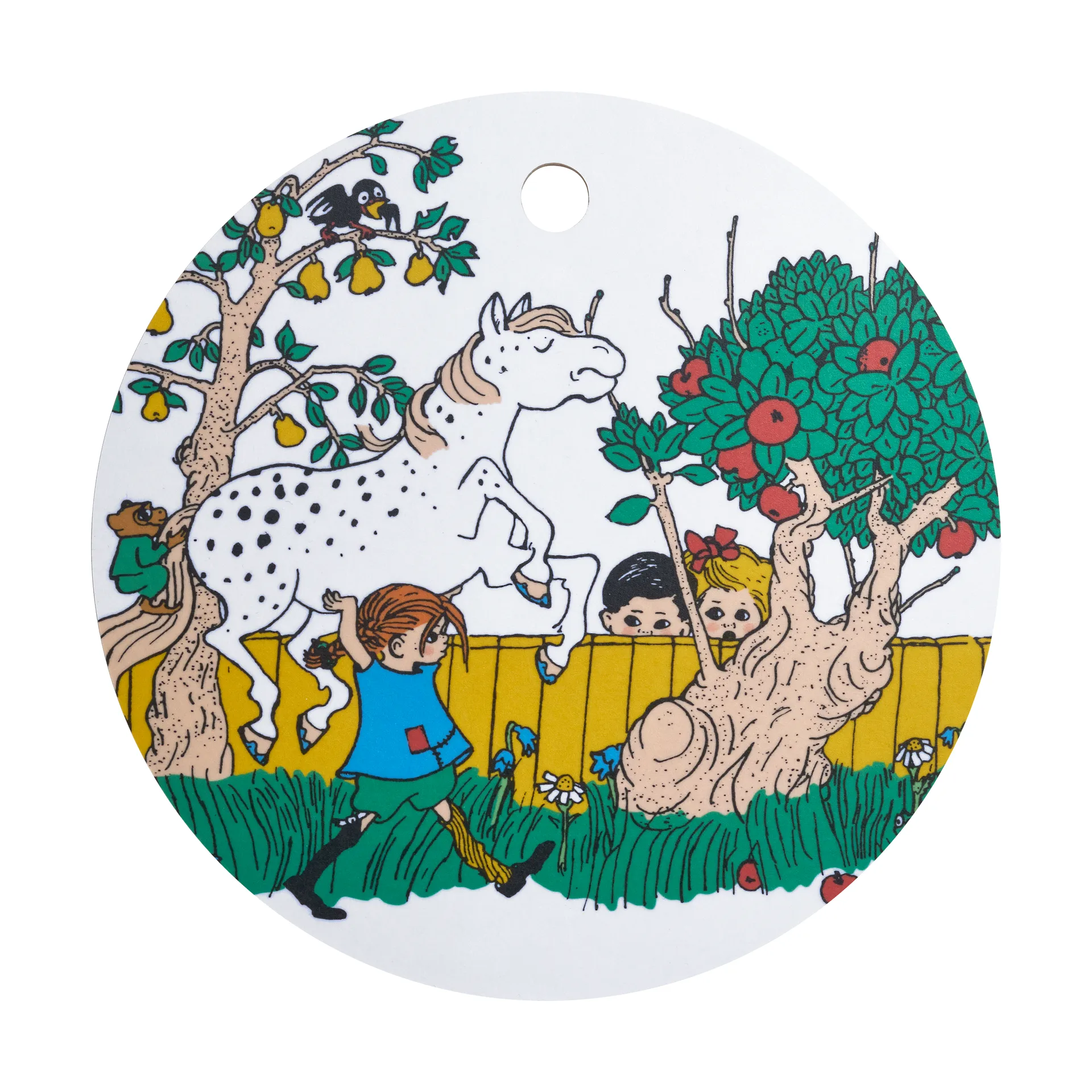 Pippi grydeunderlag Ø20 cm, The Way Home Muurla