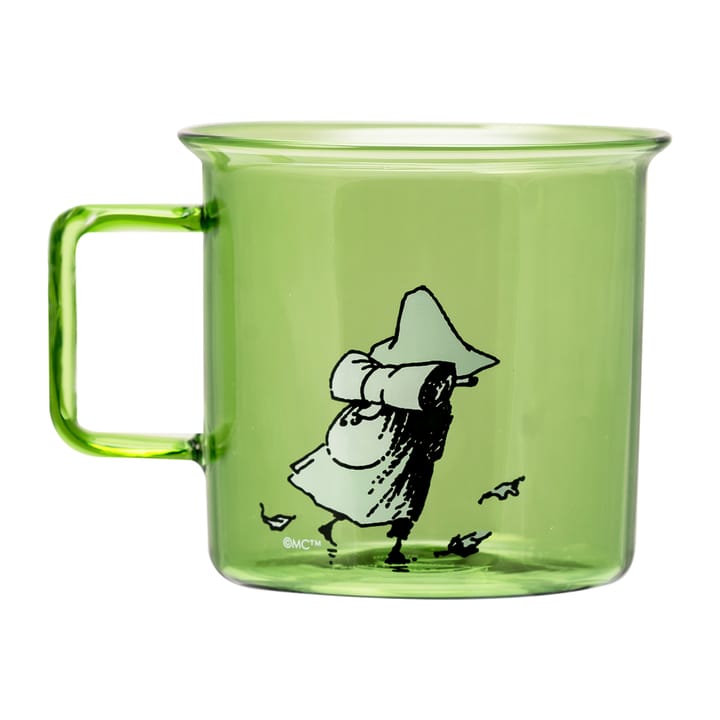 Snufkin glaskrus 35 cl - Grøn - Muurla