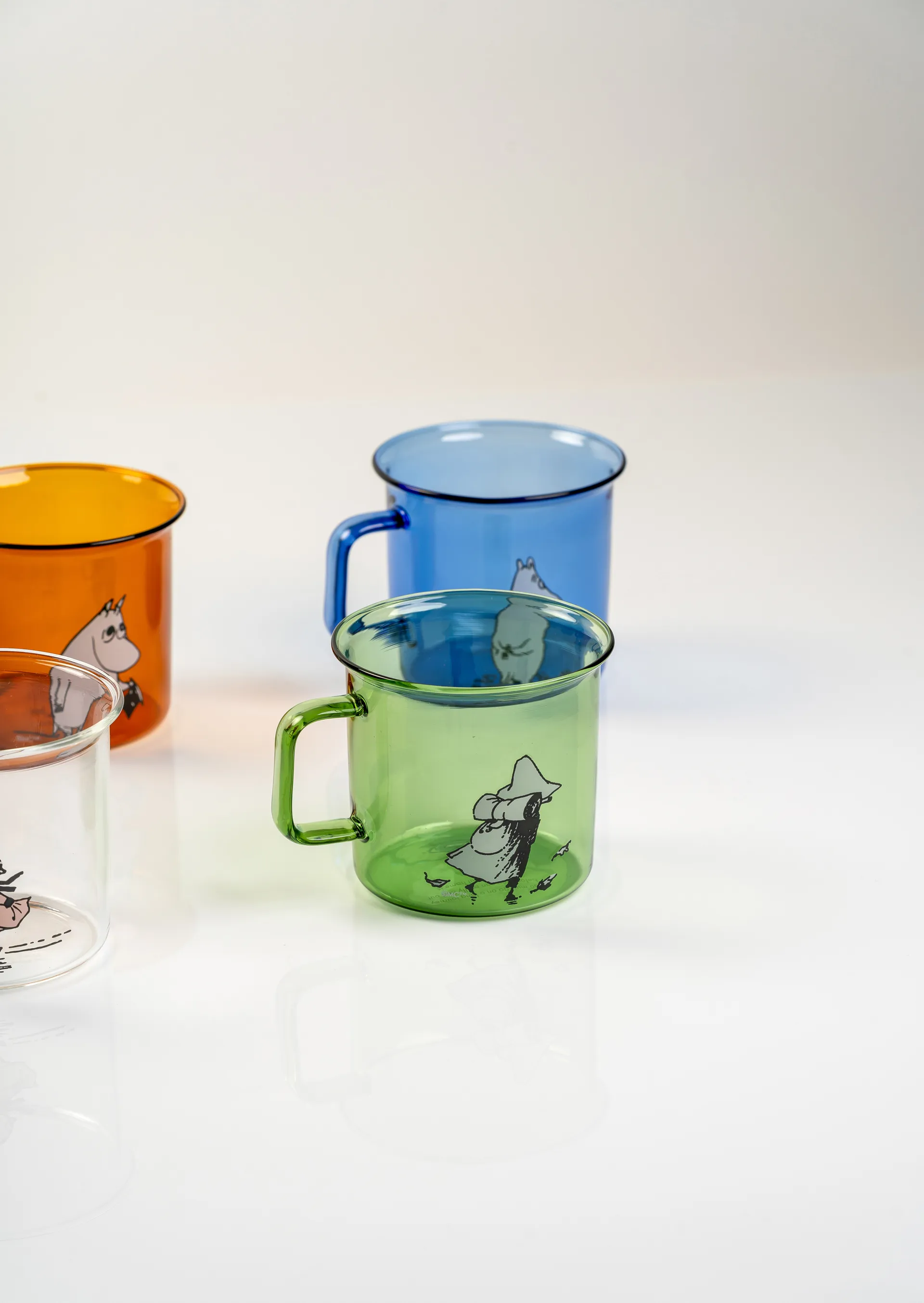 Snufkin glaskrus 35 cl, Grøn Muurla