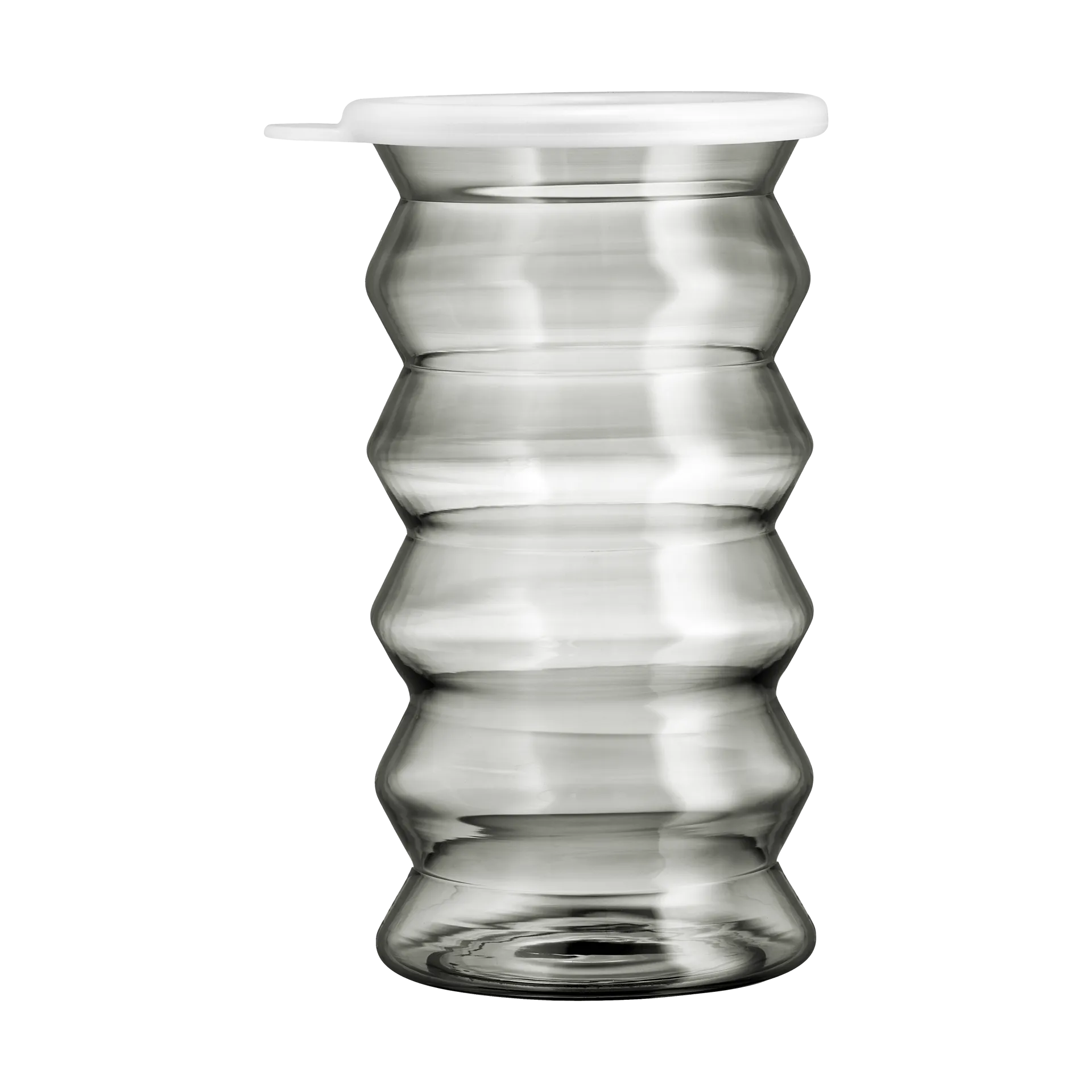 Waves vase 20 cm, Grå Muurla